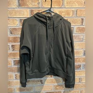 NIKE dark green hoodie